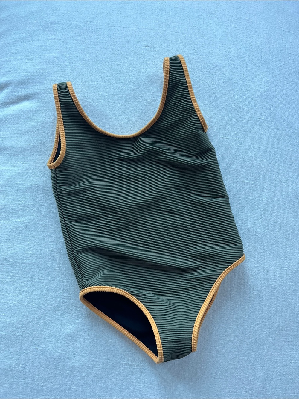 NWOT Ziggy Zaza ariel full piece swimsuit | khaki / mango